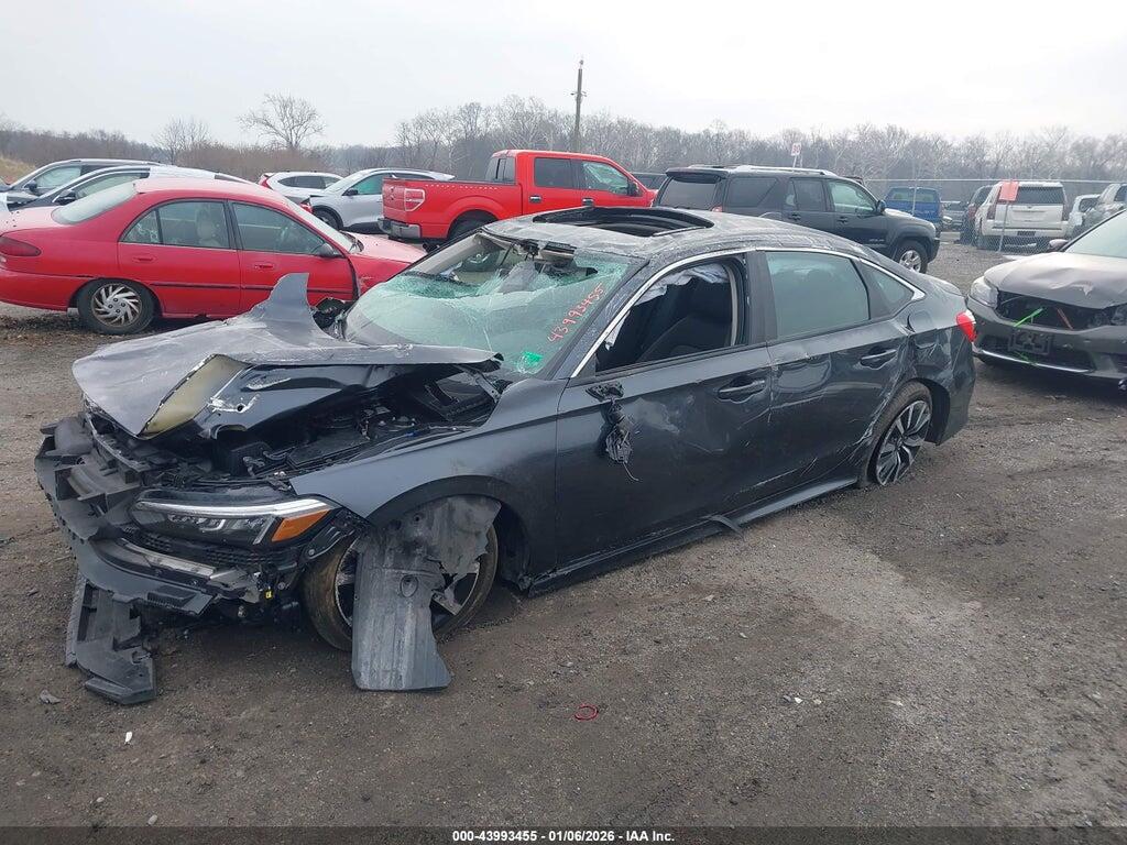 2HGFE1F76NH322071 2022 HONDA CIVIC photo no. 2