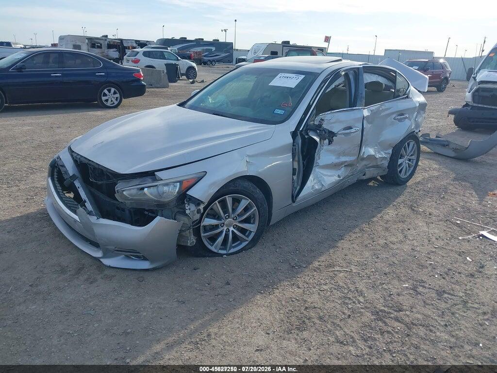 JN1BV7AP0EM671590 2014 INFINITI Q50 photo no. 2