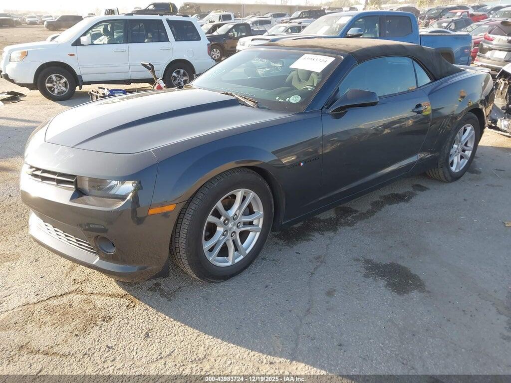 2G1FD3D30F9132221 2015 CHEVROLET CAMARO photo no. 2