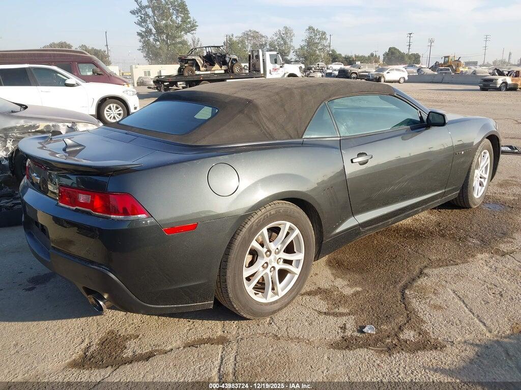 2G1FD3D30F9132221 2015 CHEVROLET CAMARO photo no. 4