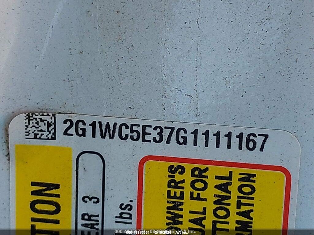 2G1WC5E37G1111167 2016 CHEVROLET IMPALA LIMITED photo no. 9