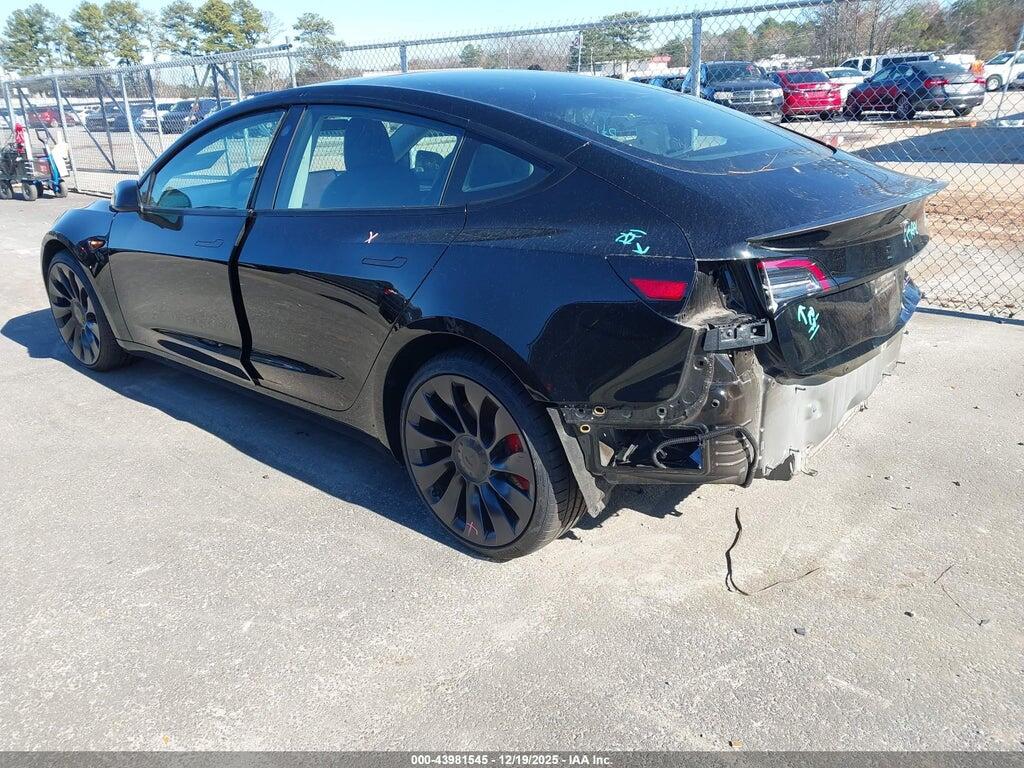 5YJ3E1EC7NF175734 2022 TESLA MODEL 3 photo no. 3