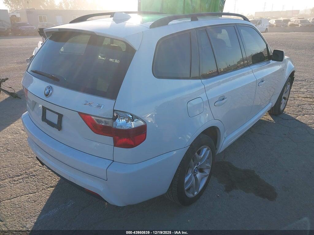 WBXPC93417WF15742 2007 BMW X3 photo no. 4