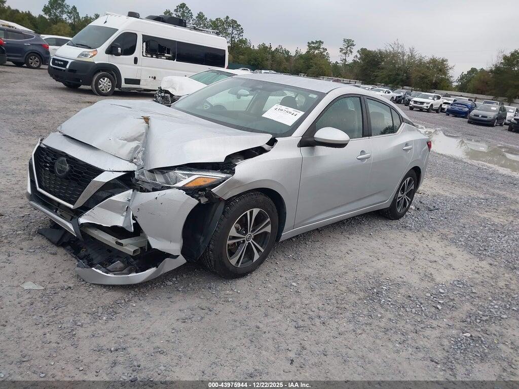 3N1AB8CV8MY280558 2021 NISSAN SENTRA photo no. 2