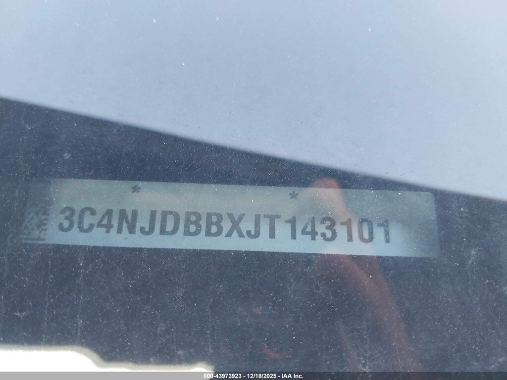 3C4NJDBBXJT143101 2018 JEEP COMPASS photo no. 9