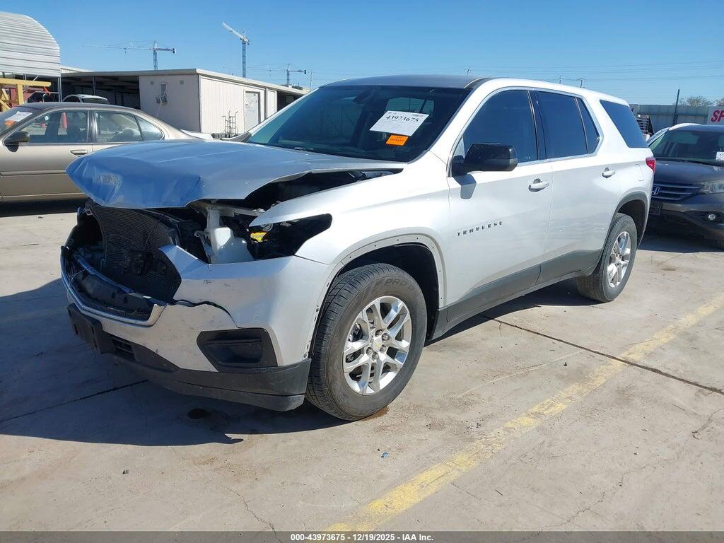 1GNERFKW3MJ134119 2021 CHEVROLET TRAVERSE photo no. 2