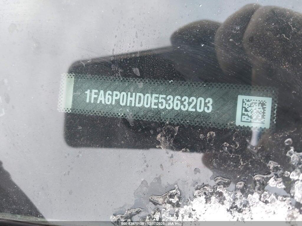 1FA6P0HD0E5363203 2014 FORD FUSION photo no. 11