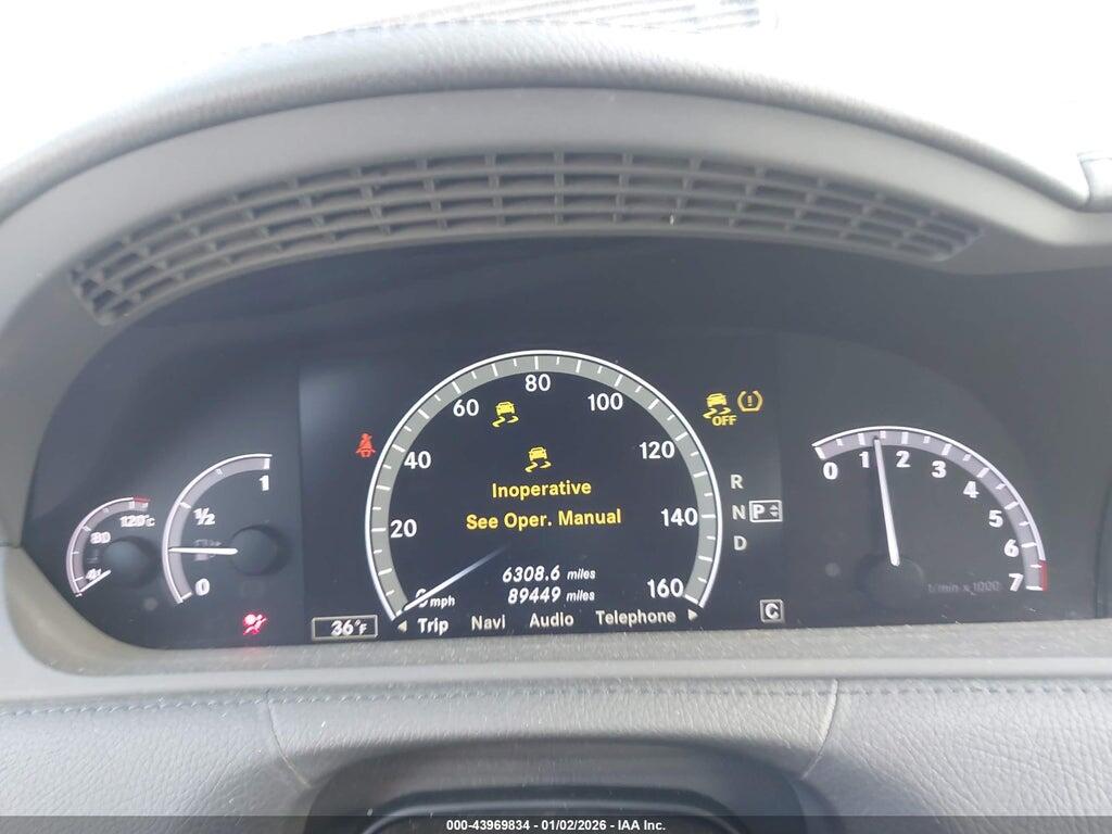 WDDEJ8GB7AA025617 2010 MERCEDES-BENZ CL 550 photo no. 7