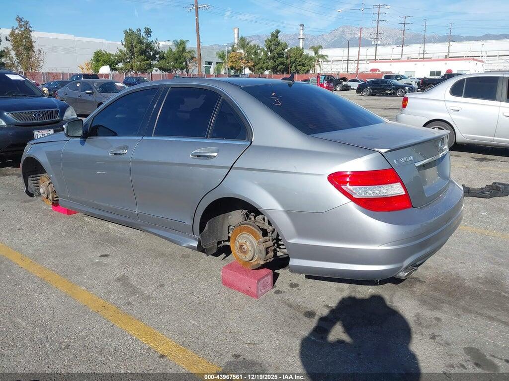 WDDGF56X58F036943 2008 MERCEDES-BENZ C 350 photo no. 3