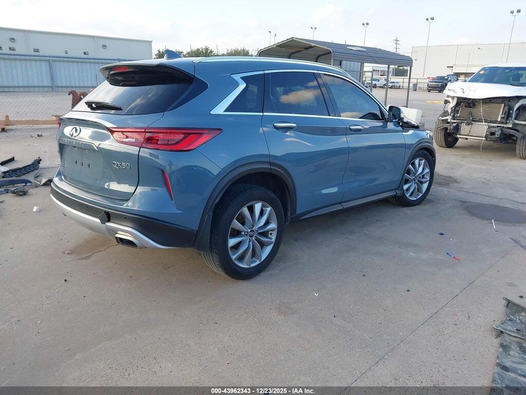 3PCAJ5BA1NF121584 2022 INFINITI QX50 photo no. 4