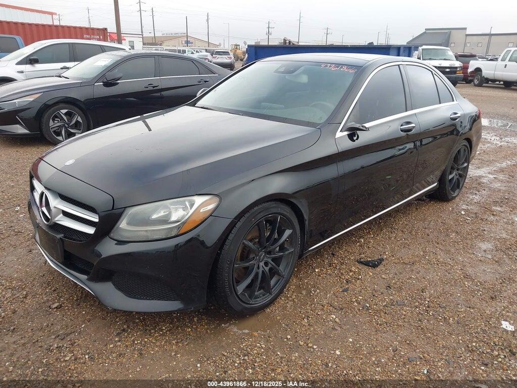55SWF4JB5GU115851 2016 MERCEDES-BENZ C 300 photo no. 2