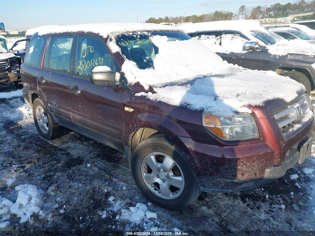 2HKYF18167H540552 2007 HONDA PILOT photo no. 1