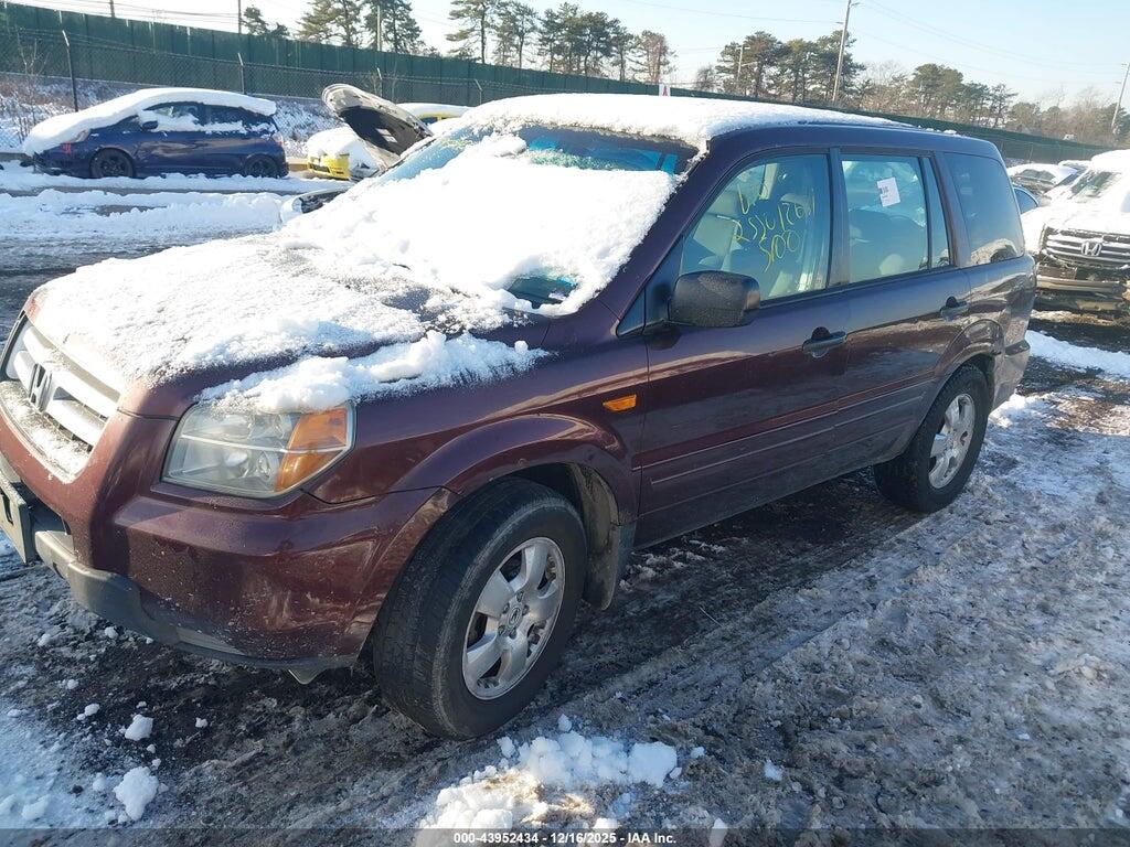 2HKYF18167H540552 2007 HONDA PILOT photo no. 2