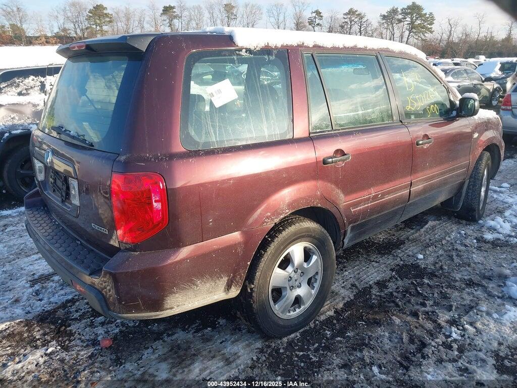 2HKYF18167H540552 2007 HONDA PILOT photo no. 4