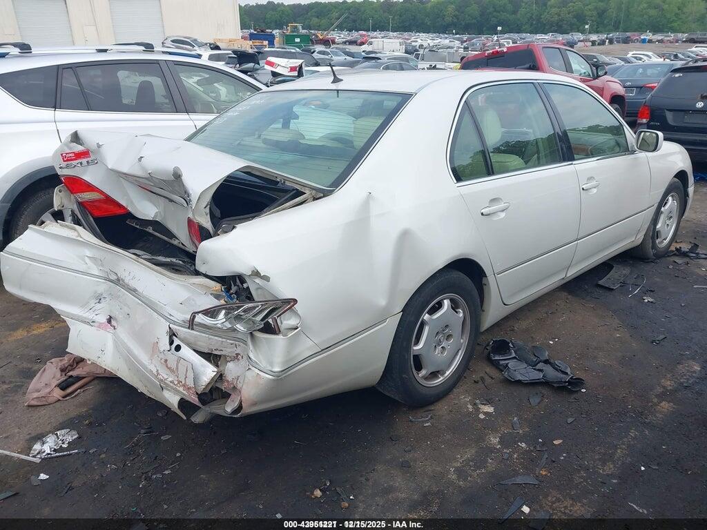 JTHBN30F120086243 2002 LEXUS LS 430 photo no. 4
