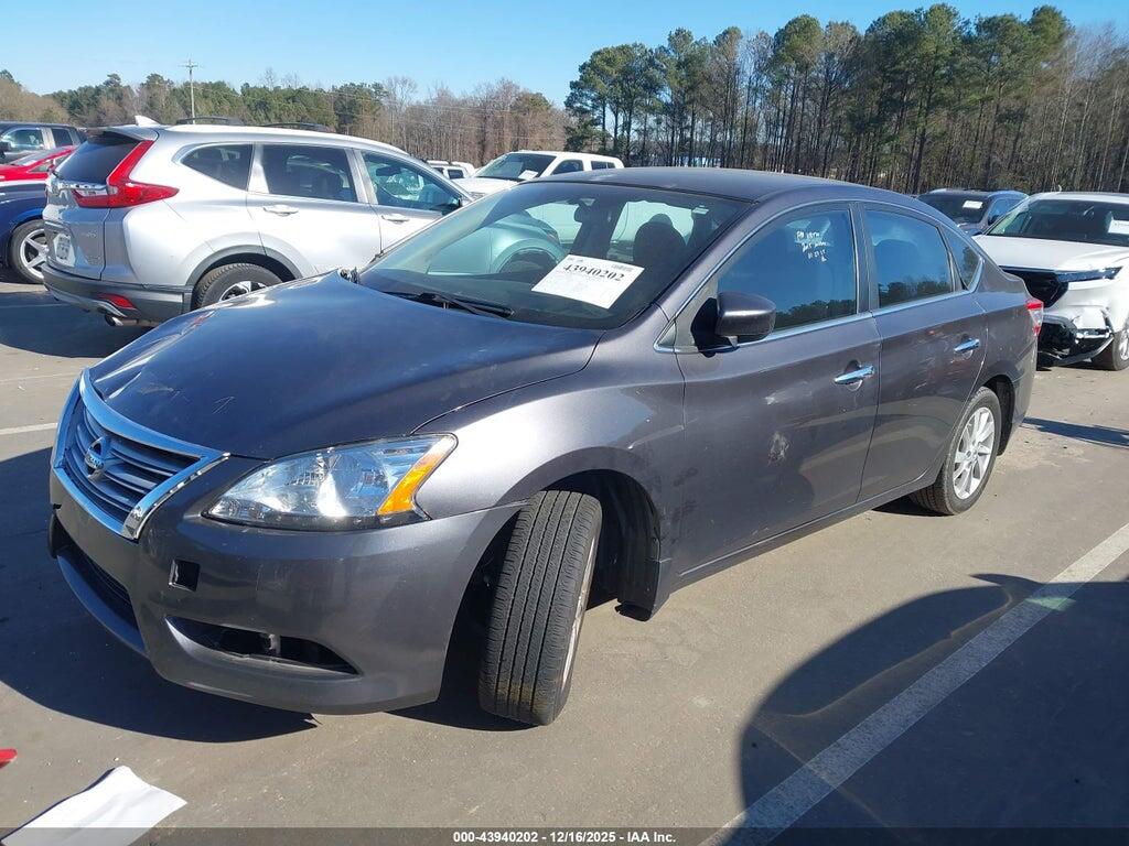 3N1AB7AP9FY370190 2015 NISSAN SENTRA photo no. 2