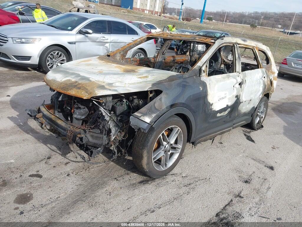 KM8SR4HF5HU179392 2017 HYUNDAI SANTA FE photo no. 2