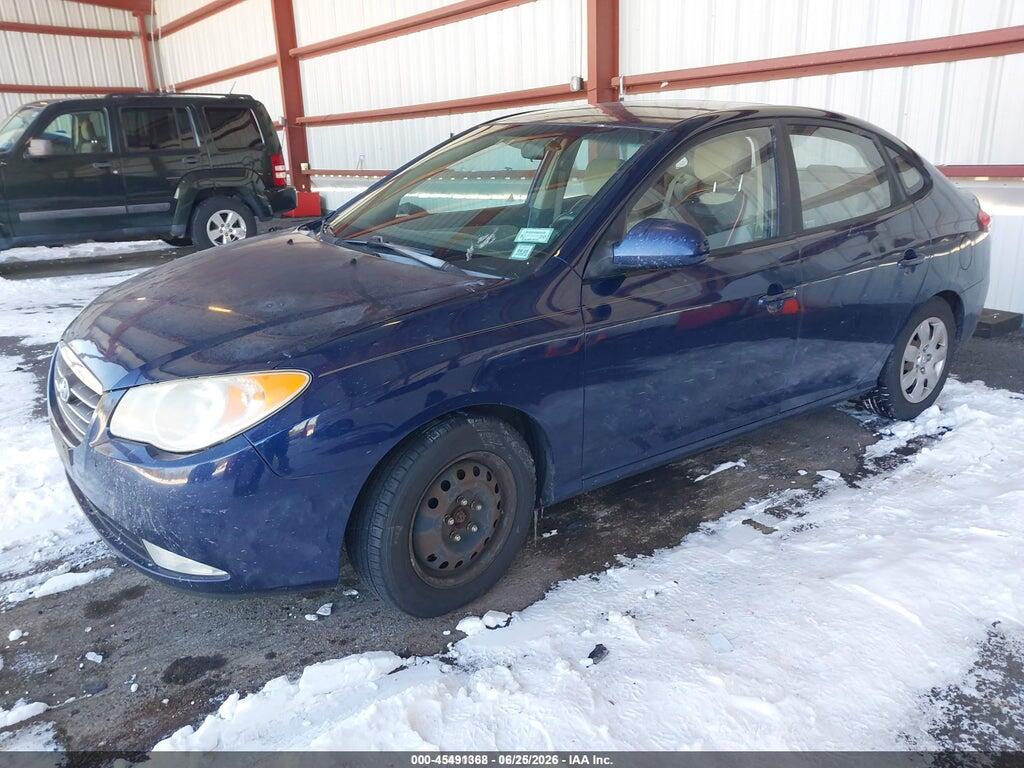 KMHDU46D48U579047 2008 HYUNDAI ELANTRA photo no. 2