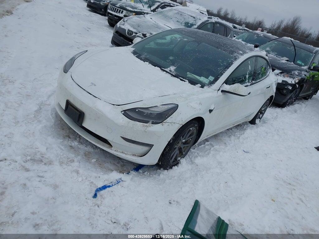 5YJ3E1EA3MF906222 2021 TESLA MODEL 3 photo no. 2