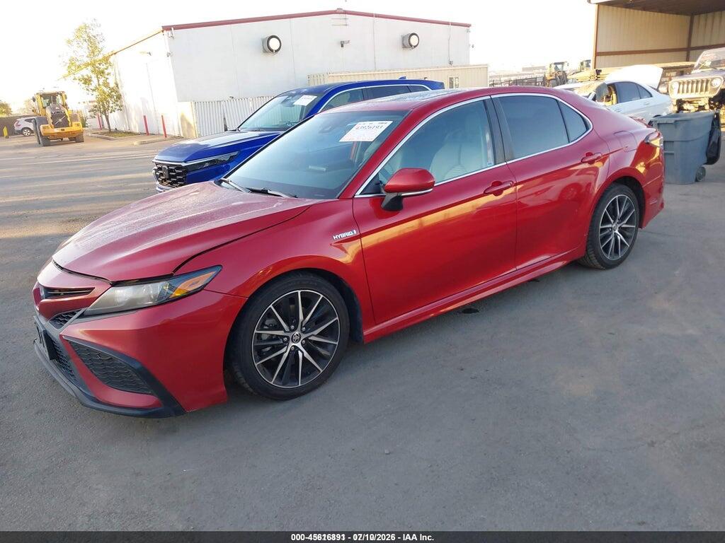4T1S31AK3MU020582 2021 TOYOTA CAMRY photo no. 2