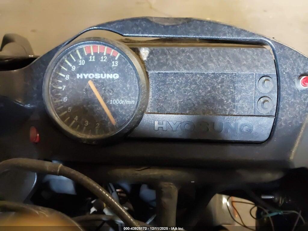 KM4MJ527781602211 2008 HYOSUNG GT250 photo no. 7