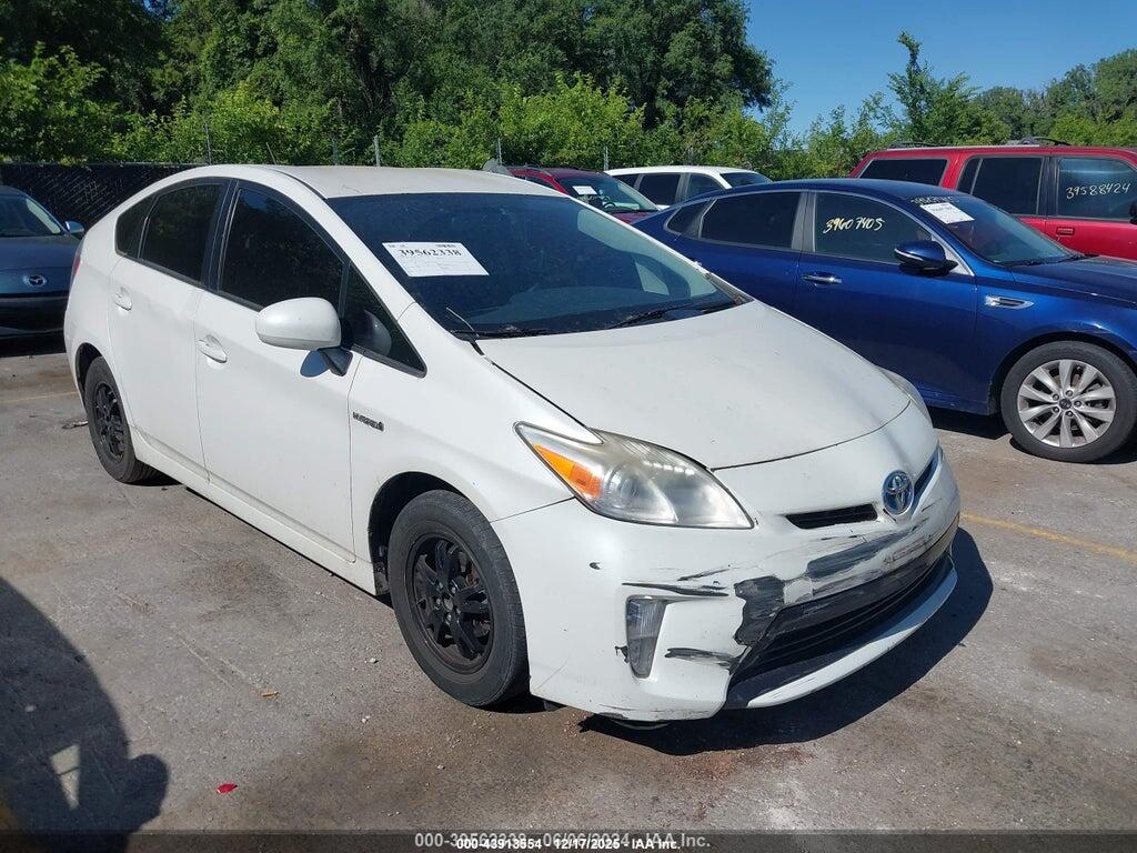 JTDKN3DUXC5397782 2012 TOYOTA PRIUS photo no. 1