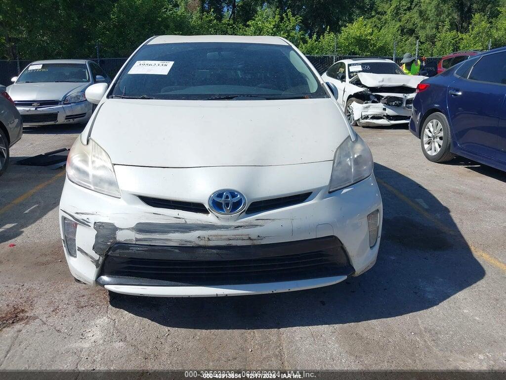 JTDKN3DUXC5397782 2012 TOYOTA PRIUS photo no. 6