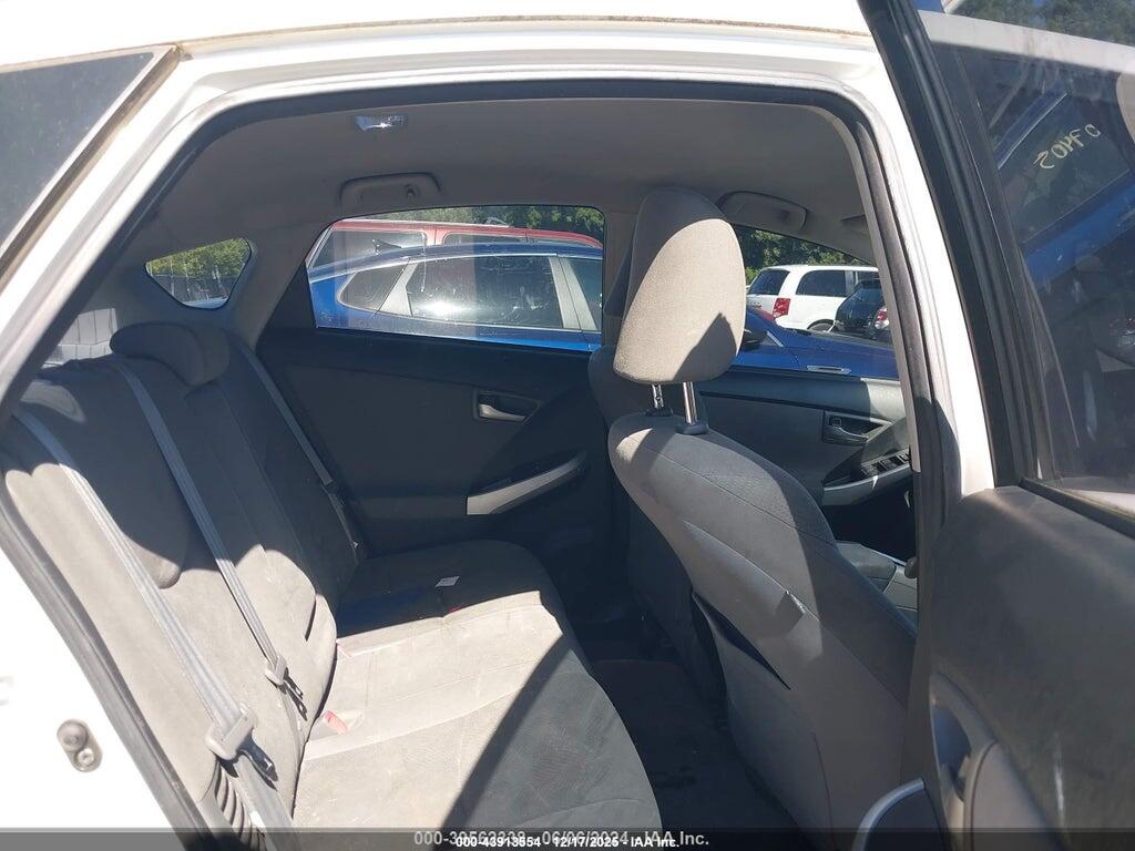 JTDKN3DUXC5397782 2012 TOYOTA PRIUS photo no. 8