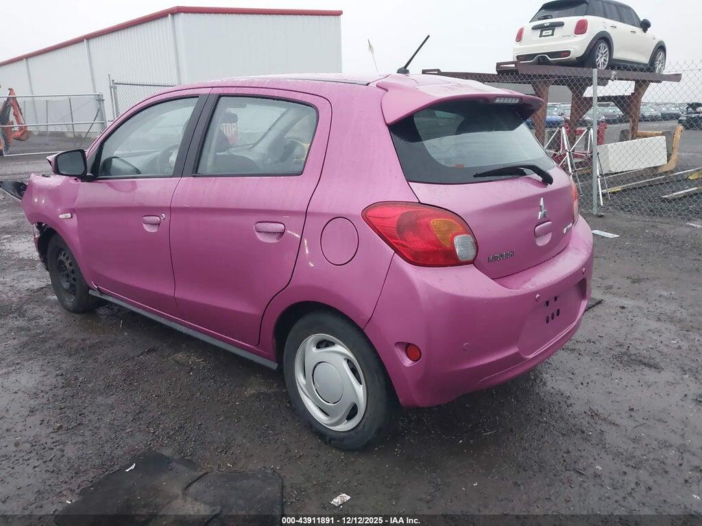 ML32A3HJ1FH043019 2015 MITSUBISHI MIRAGE photo no. 3