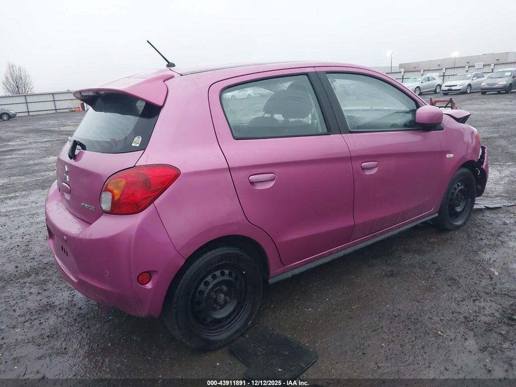ML32A3HJ1FH043019 2015 MITSUBISHI MIRAGE photo no. 4