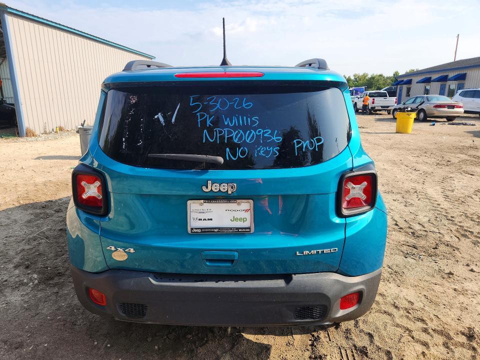 2022 JEEP RENEGADE LIMITED — Фото 6 из 13