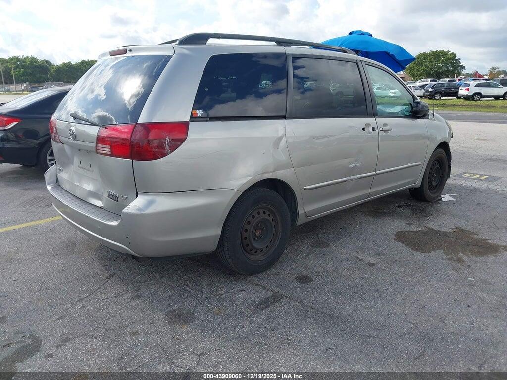 5TDZA23C64S183820 2004 TOYOTA SIENNA photo no. 4