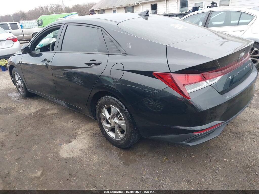 5NPLL4AG6NH061595 2022 HYUNDAI ELANTRA photo no. 3