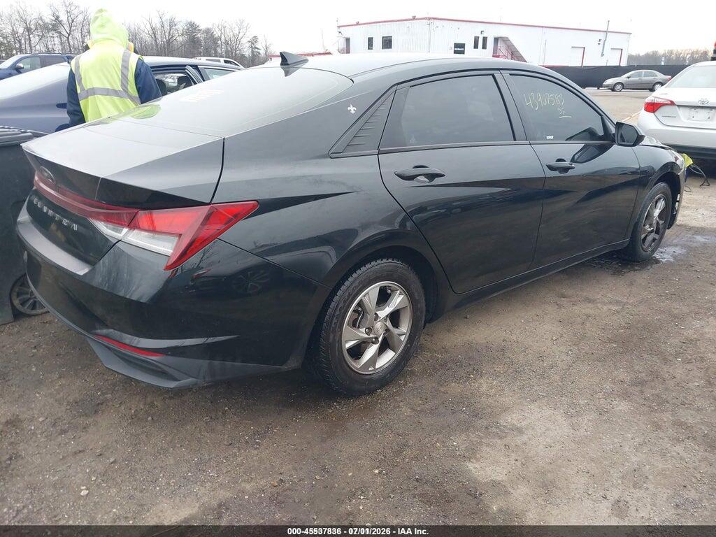 5NPLL4AG6NH061595 2022 HYUNDAI ELANTRA photo no. 4