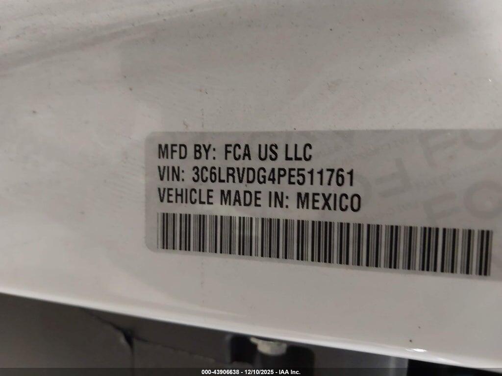 3C6LRVDG4PE511761 2023 RAM PROMASTER 2500 photo no. 9