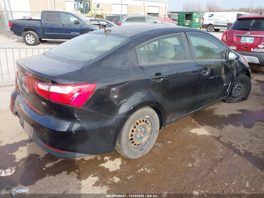 KNADM4A32H6025011 2017 KIA RIO photo no. 4