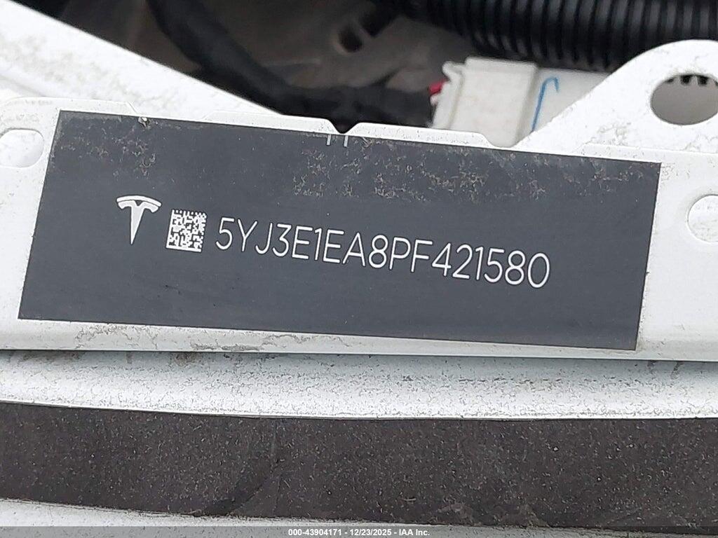 5YJ3E1EA8PF421580 2023 TESLA MODEL 3 photo no. 9