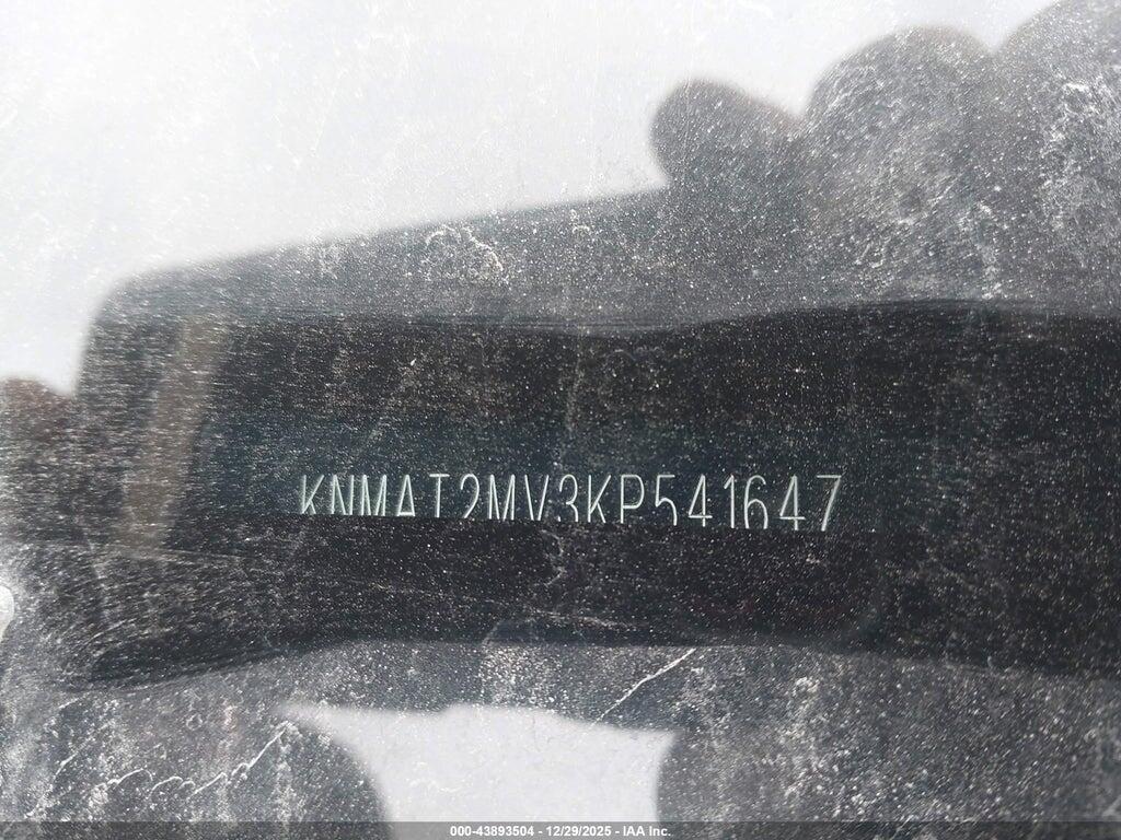 KNMAT2MV3KP541647 2019 NISSAN ROGUE photo no. 9