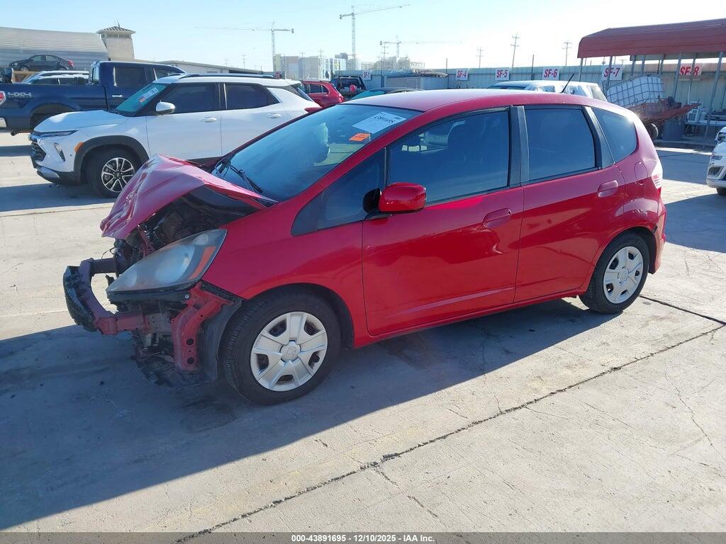JHMGE8H37DC010105 2013 HONDA FIT photo no. 2