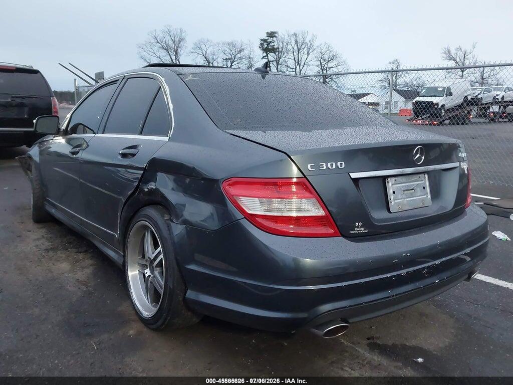 WDDGF81X68F154461 2008 MERCEDES-BENZ C 300 photo no. 3