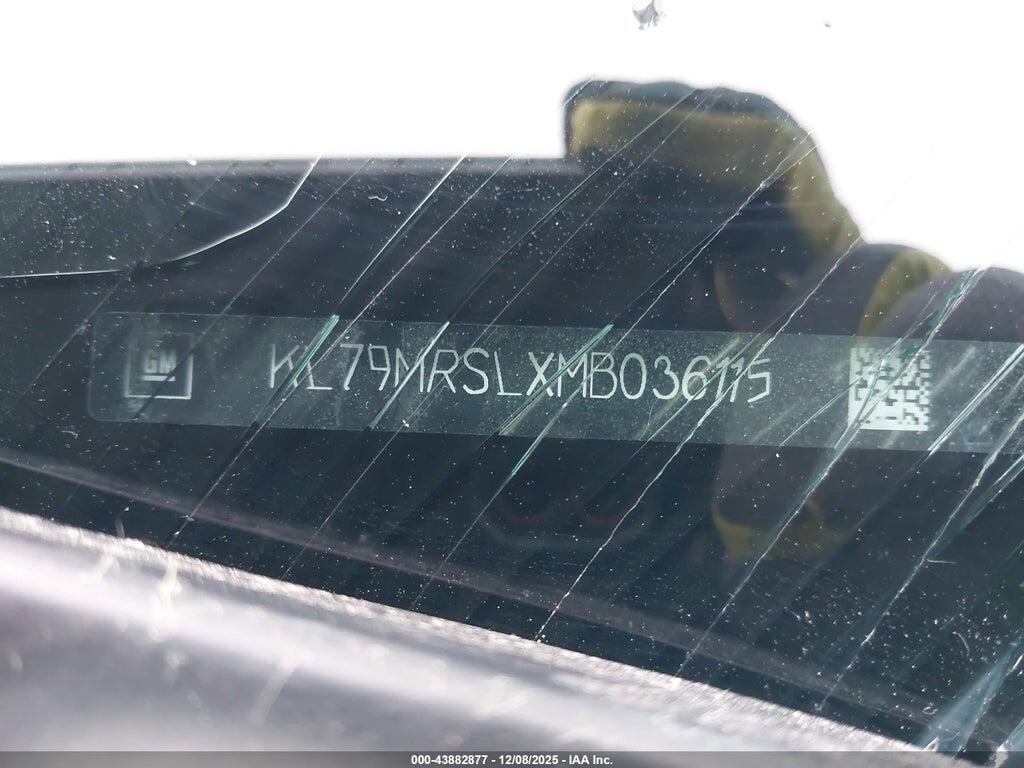 KL79MRSLXMB036115 2021 CHEVROLET TRAILBLAZER photo no. 9