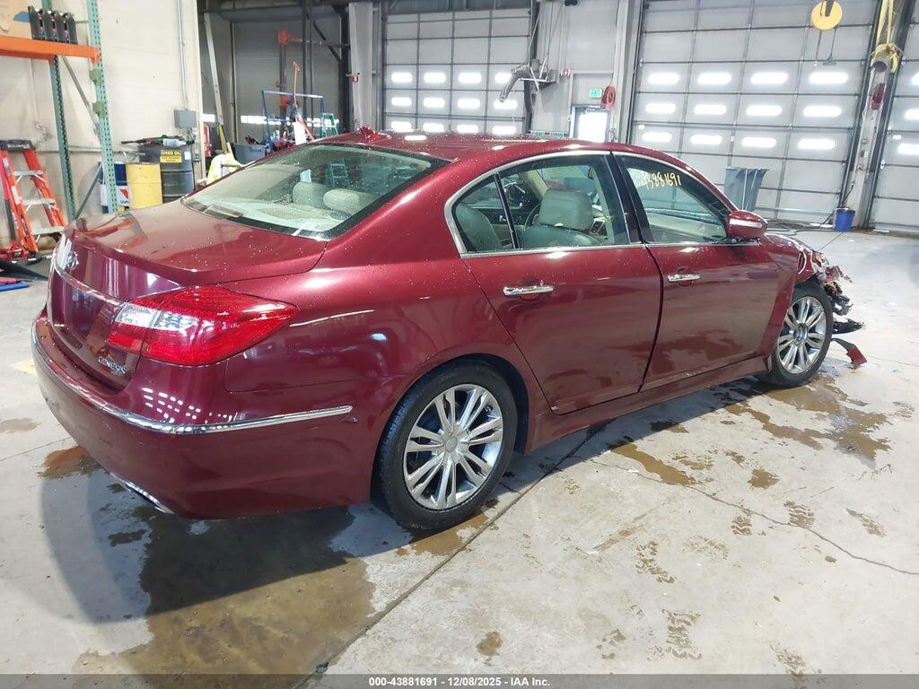 KMHGC4DDXCU189601 2012 HYUNDAI GENESIS photo no. 4