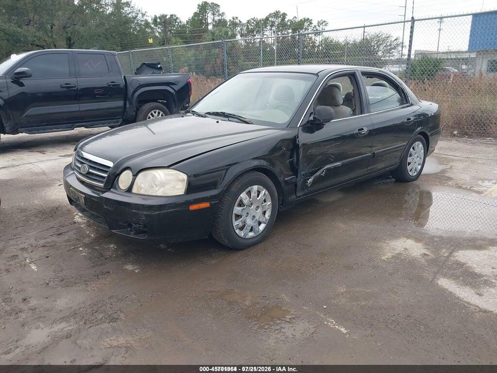 KNAGD126755436278 2005 KIA OPTIMA photo no. 2