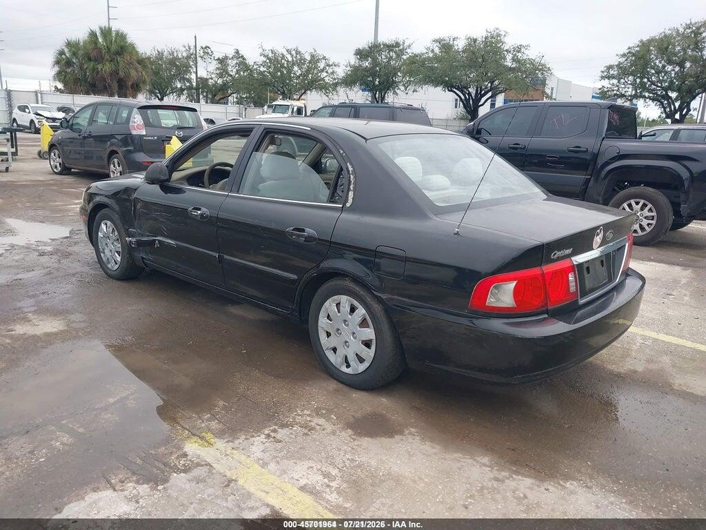 KNAGD126755436278 2005 KIA OPTIMA photo no. 3
