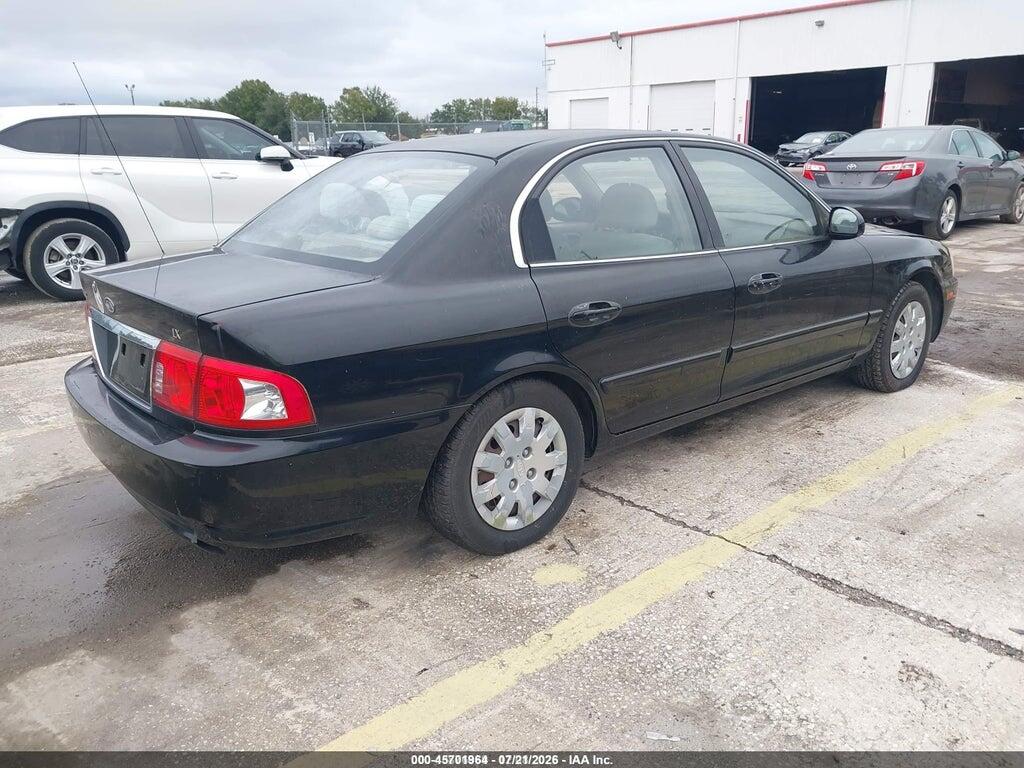 KNAGD126755436278 2005 KIA OPTIMA photo no. 4