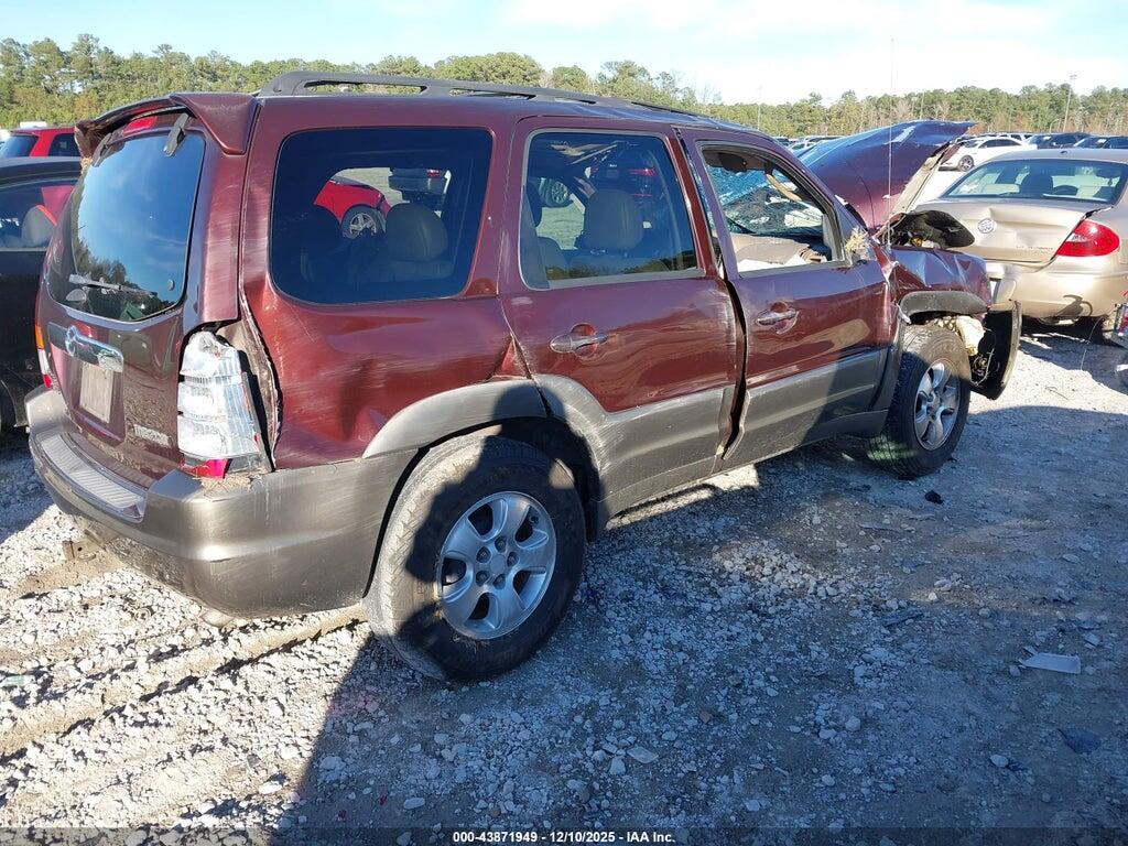 4F2CU09162KM55004 2002 MAZDA TRIBUTE photo no. 4