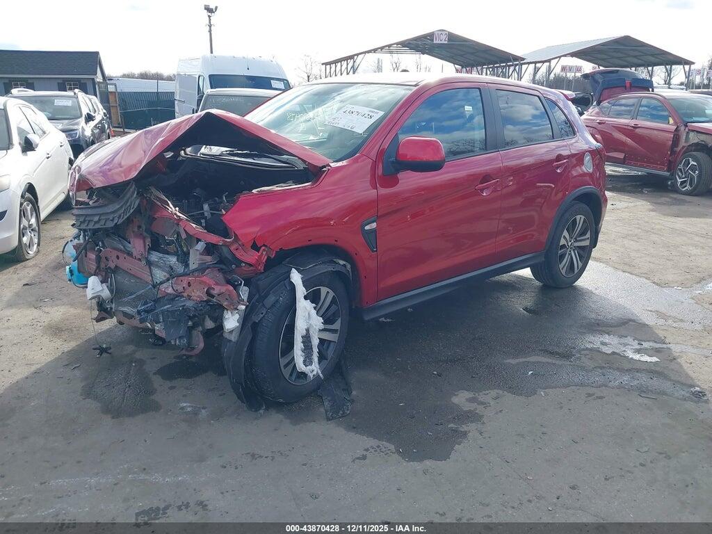 JA4AR3AU7LU007340 2020 MITSUBISHI OUTLANDER SPORT photo no. 2
