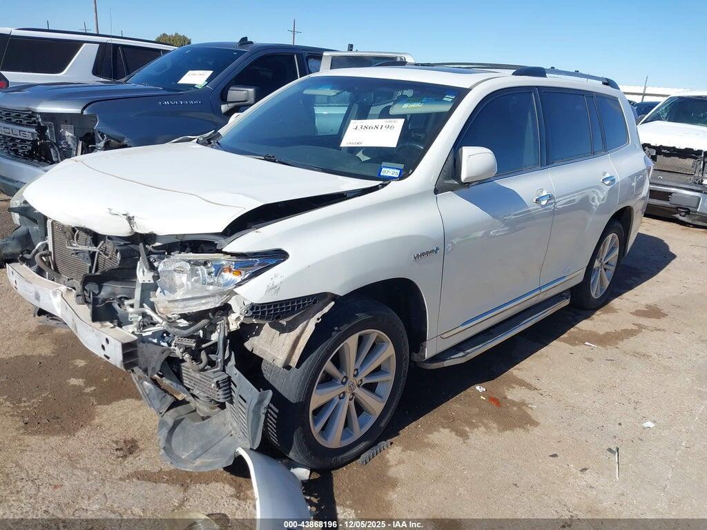 JTEDC3EH2D2017459 2013 TOYOTA HIGHLANDER HYBRID photo no. 2