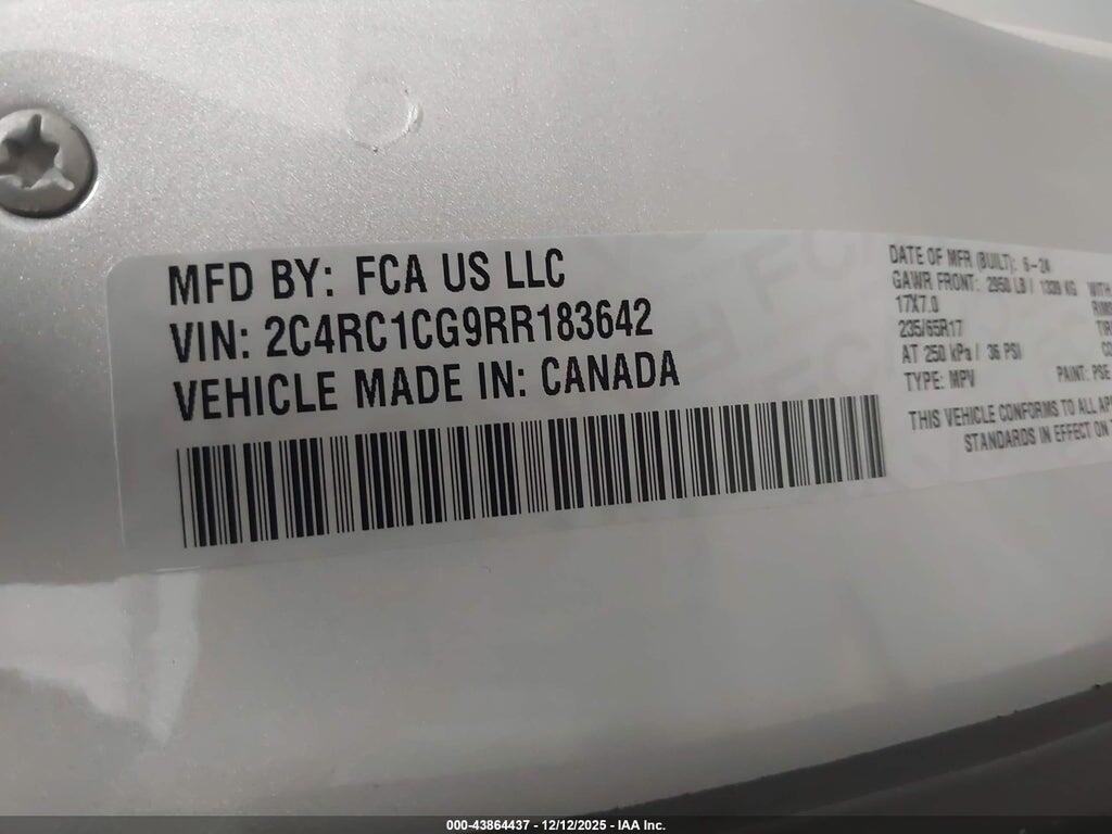 2C4RC1CG9RR183642 2024 CHRYSLER VOYAGER photo no. 7