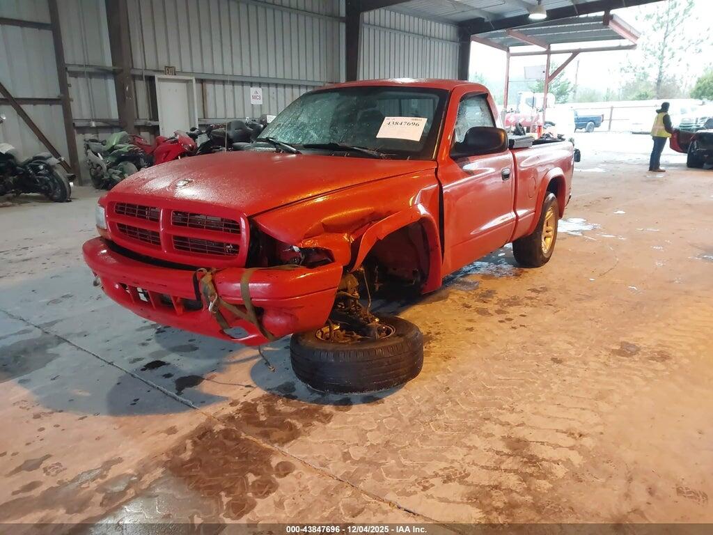 1B7FL36X02S621379 2002 DODGE DAKOTA photo no. 2